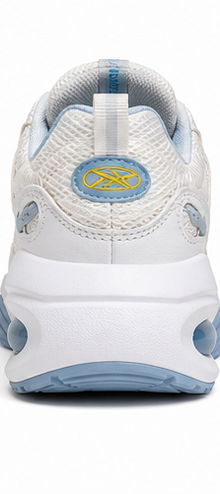 Reebok White and Light Blue Shoes