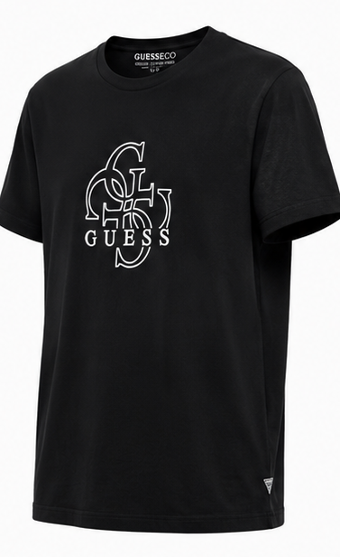 GUESS Black Men's T-Shirt – Style 043