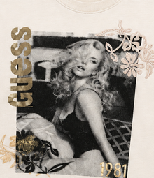 Guess White FloralT-Shirt – Style 087