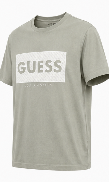 GUESS Grey Men's T-Shirt – Style 055