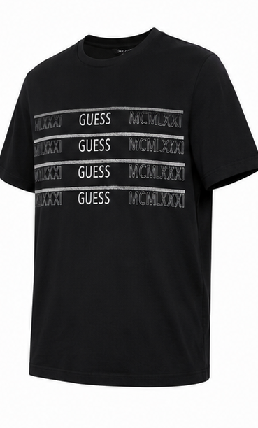 GUESS Black Men's T-Shirt – Style 036
