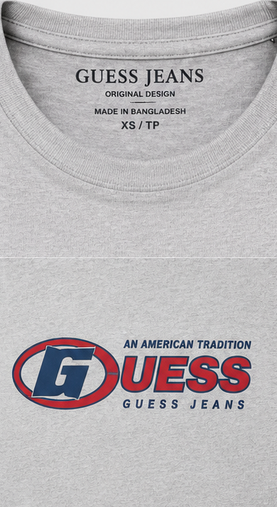 GUESS Grey Men's T-Shirt – Style 068