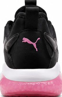 Puma Black and Pink Shoes