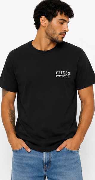 GUESS Black Men's T-Shirt – Style 031