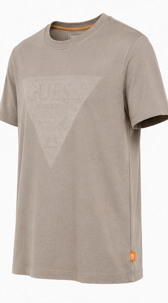 GUESS Light Brown Men's T-Shirt – Style 026