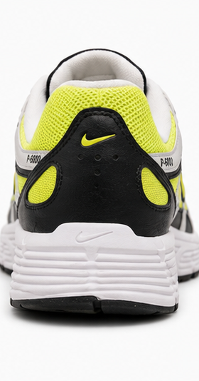 Nike Black and Neon Yellow Shoes