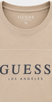 GUESS Beige Men's T-Shirt – Style 063