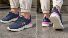 Skechers Navy and Pink Shoes