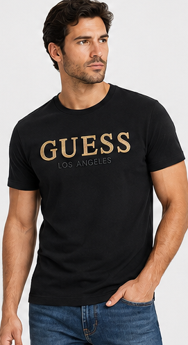 GUESS Black Men's T-Shirt – Style 091