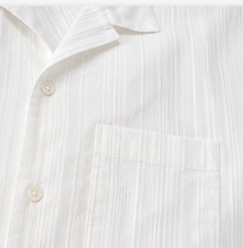 H&M Textured White Shirt