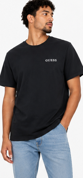 GUESS Black Men's T-Shirt – Style 032