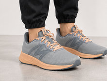 New Balance Grey and Peach Shoes