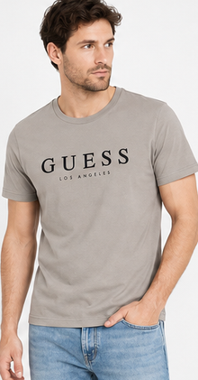 GUESS Grey Men's T-Shirt – Style 0075