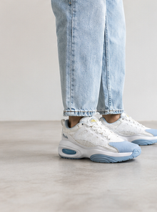 Reebok White and Light Blue Shoes