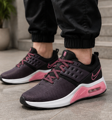 Nike Black and Pink Shoes
