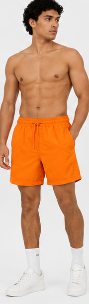 Premark Orange Swim Shorts