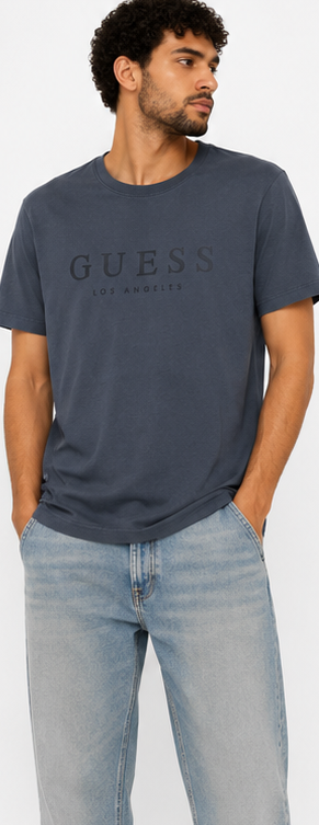 GUESS White Men's T-Shirt – Style 059