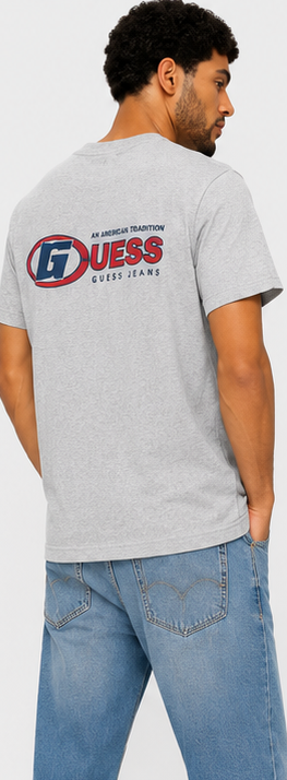GUESS Grey Men's T-Shirt – Style 068