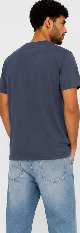 GUESS Navy blue Men's T-Shirt – Style 070