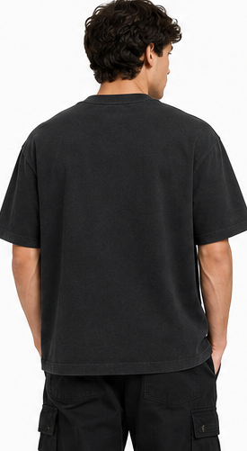 Bresha Black Graphic T-Shirt