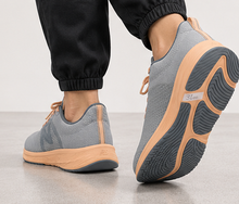 New Balance Grey and Peach Shoes