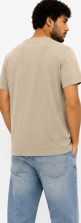 GUESS Biege Men's T-Shirt – Style 060