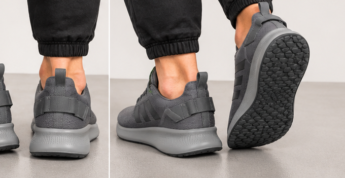 Adidas Dark Grey Shoes