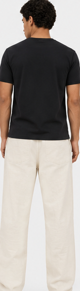Zara Cream Linen Blend Pants