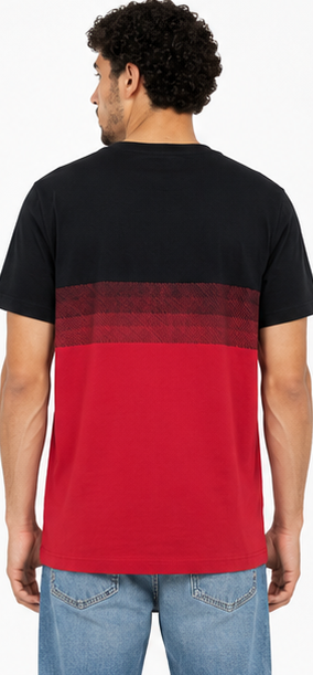 GUESS Red Men's T-Shirt – Style 044