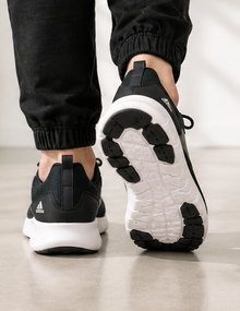 Adidas Black and Grey Shoes