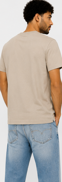 GUESS Beige Men's T-Shirt – Style 064