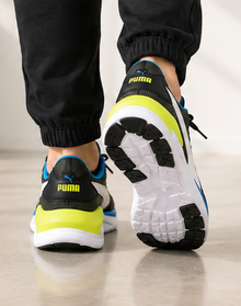 Puma Black and Blue Shoes