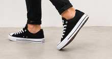 Converse Black and White Shoes
