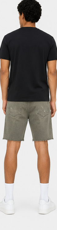 Aero Olive Gray Shorts