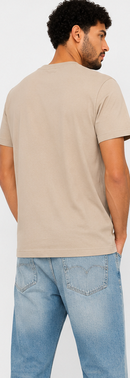 GUESS Beige Men's T-Shirt – Style 063