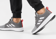 Adidas Grey and White Shoes