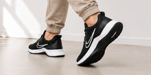 Nike Black and White Shoes