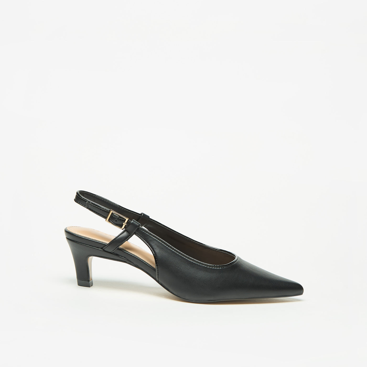Heeled Slim-heel Black Heelss