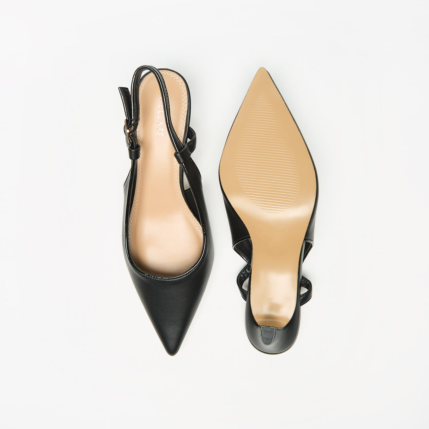 Heeled Slim-heel Black Heelss
