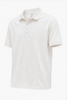H&M White Classic Polo Shirt - product detail