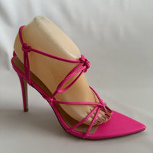 Heeled High Pink Sandals