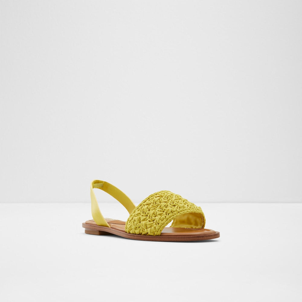Flat Yellow Sandals