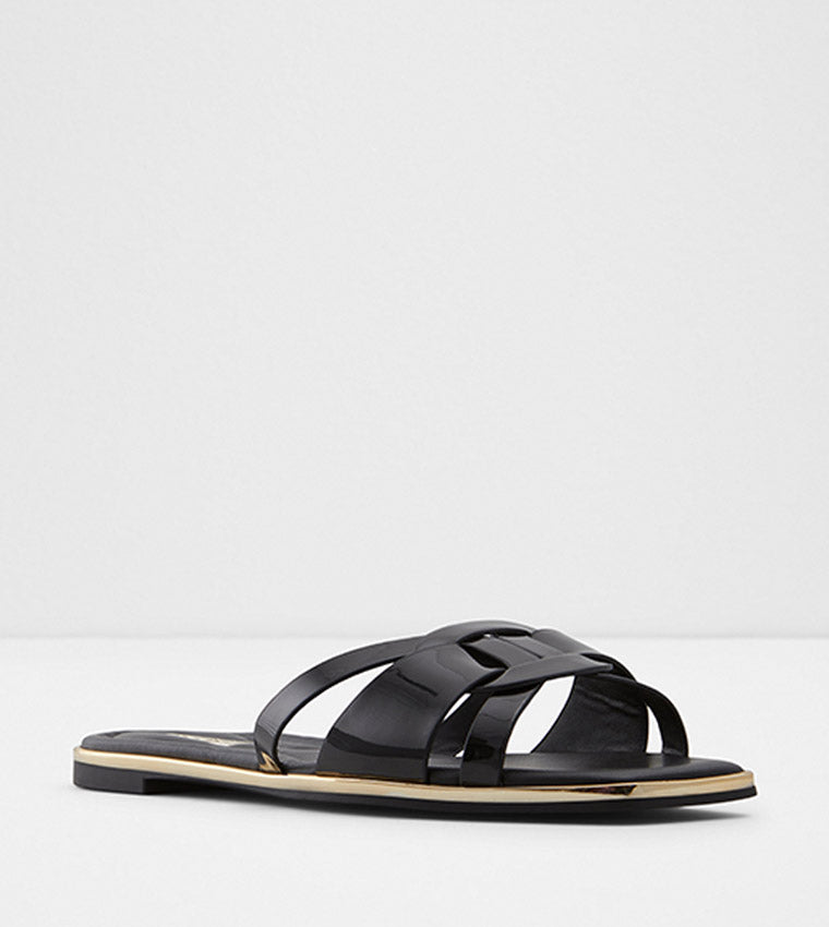 Flat Black Mules