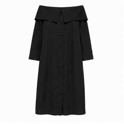 Hobz Dress 30356 - Black