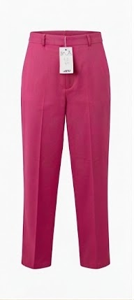 Hobz Pants 1694- Pink