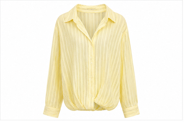 Hobz Blouse 010010- Yellow