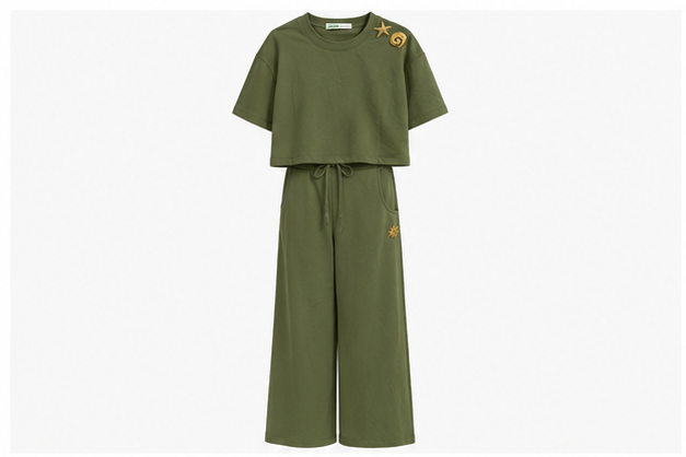 Hobz Suits 30348- Olive Green