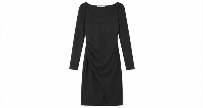 Hobz Dress 20295- Black