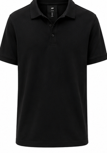 Black Classic Polo Shirt - product detail