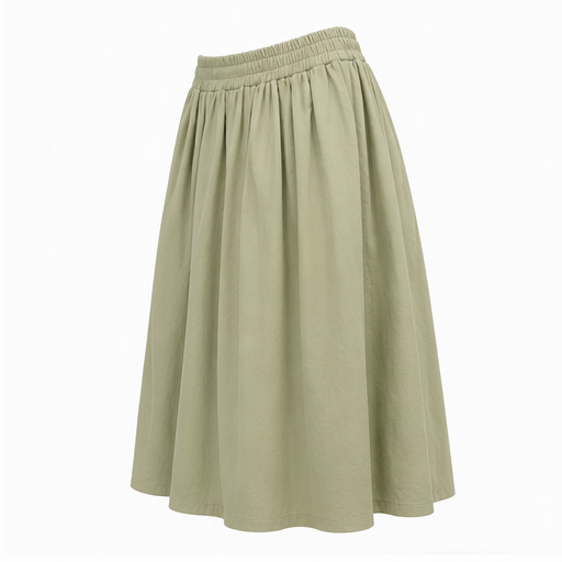 Hobz Skirt 1718 - Sage Green